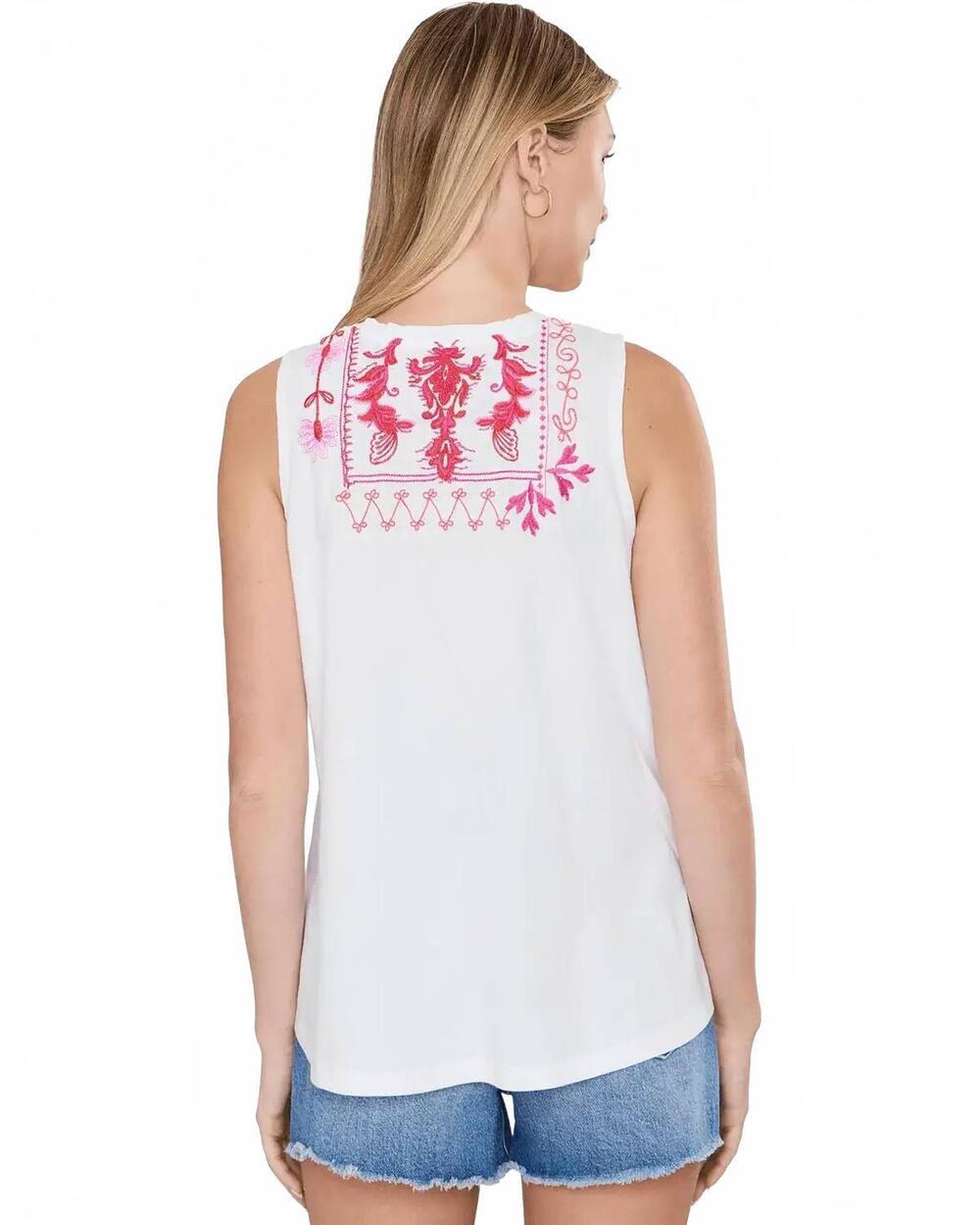 NEW JOHNNY WAS azova swing tank in white - Picture 3 of 3